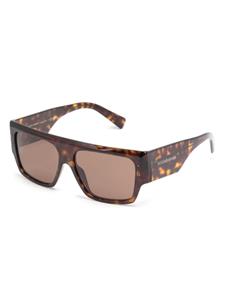 Dolce & Gabbana Eyewear Zonnebril met rechthoekig montuur - Bruin