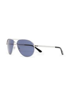TOM FORD Eyewear Zonnebril met piloten montuur - Zilver