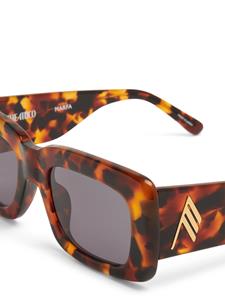 Linda Farrow x The Attico Marfa zonnebril - Bruin