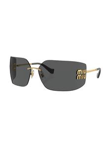 Miu Miu Eyewear Zonnebril zonder montuur - Zwart