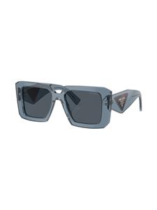 Prada Eyewear Zonnebril met logo - Grijs