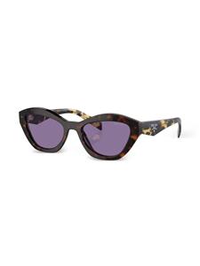 Prada Eyewear Zonnebril met cat-eye montuur - Bruin