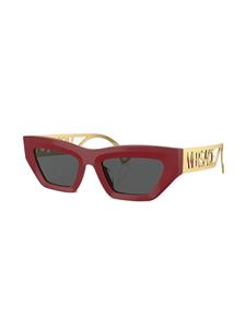Versace Eyewear Zonnebril met vierkant montuur - Rood