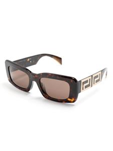 Versace Eyewear Zonnebril met vierkant montuur - Bruin