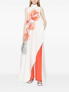 Saiid Kobeisy Maxi-jurk met bloemenprint - Wit