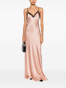 Alberta Ferretti Asymmetrische jurk - Roze