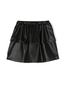 Andorine Gelaagde mini-rok - Zwart