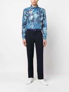 ETRO Overhemd met bloemenprint - Blauw