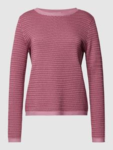 Tom Tailor Gebreide pullover met structuurmotief