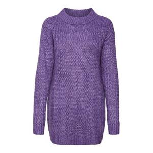 Vero Moda Strickpullover "VMTHUNDER LS O-NECK LONG PULLOVER GA BF"