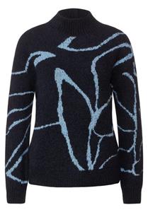 STREET ONE Strickpullover "Boucle Dessin Sweater"