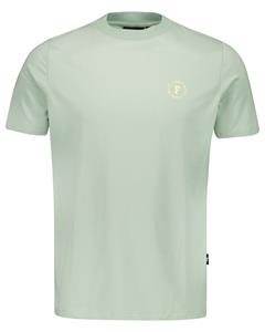Floris Duetz  Basic Stretch T-shirt met Logo Ocean - M - Heren
