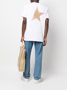 Golden Goose T-shirt met logoprint - Wit