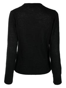 Manuel Ritz long-sleeve knitted jumper - Zwart