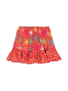 stellamccartneykids Stella McCartney Kids Rok met grafische print - Rood
