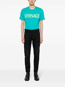 Versace T-shirt met barokprint - Groen