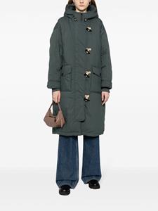 STUDIO TOMBOY toggle-fastening hooded down coat - Groen
