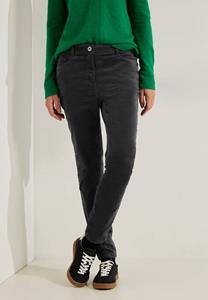 Cecil Fluwelen slim fit broek