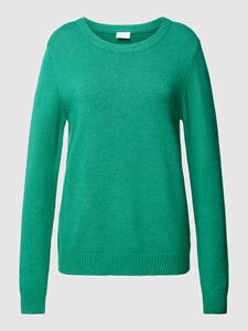 Vila Rundhalspullover "VIRIL O-NECK L/S KNIT TOP - NOOS"