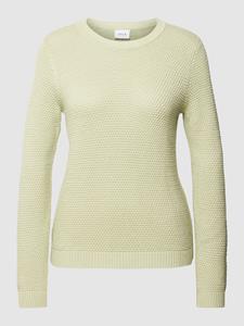 Vila Rundhalspullover "VIDALO O-NECK L/S KNIT TOP- NOOS"