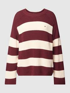 Tommy Hilfiger Gebreide pullover met logostitching