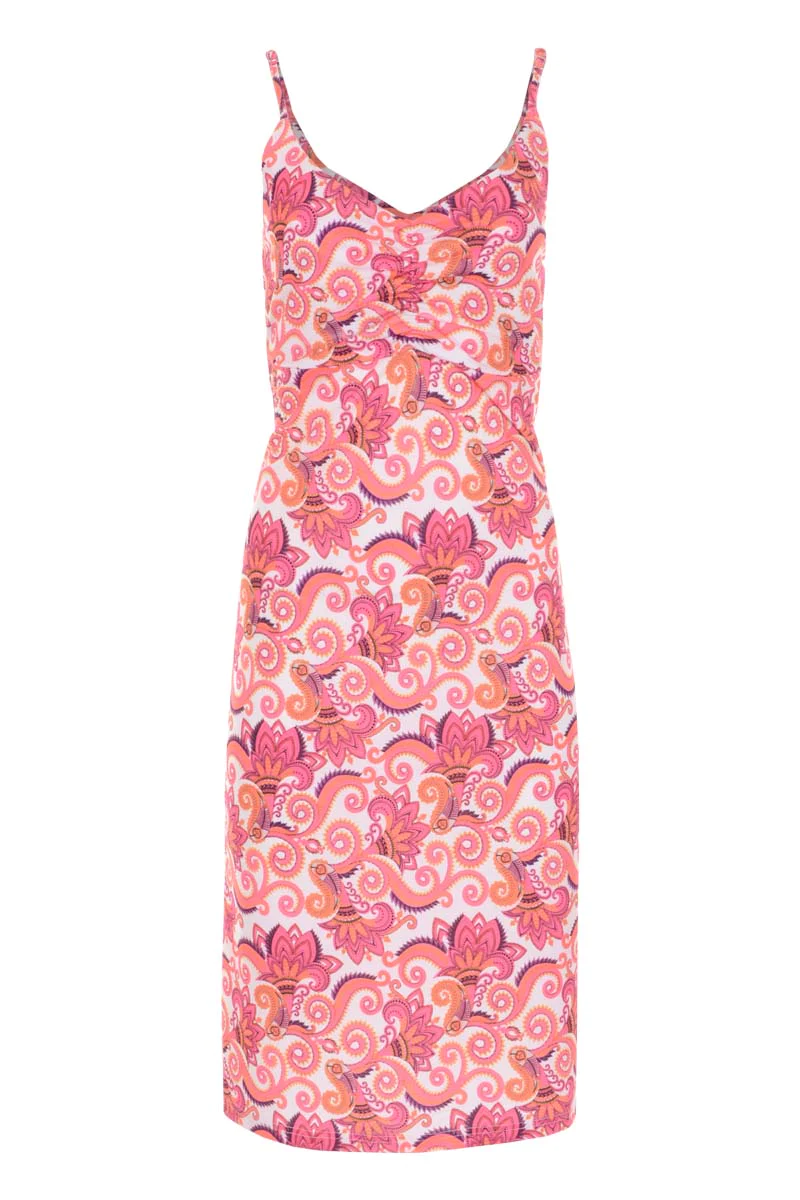 MAICAZZ Jurk zierre met all-over print
