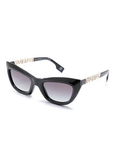 Burberry Eyewear Zonnebril met cat-eye montuur - Zwart