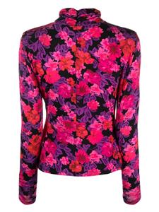 Gestuz AshaGZ floral-print blouse - Roze