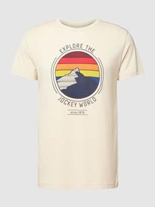 Jockey T-shirt met motiefprint, model 'Night & Day'