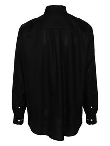 Soulland Damon wool shirt - Zwart