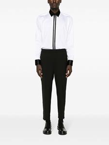 Karl Lagerfeld Overhemd met contrasterende vlakken - Wit