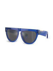 Burberry Eyewear Zonnebril met rond montuur - Blauw