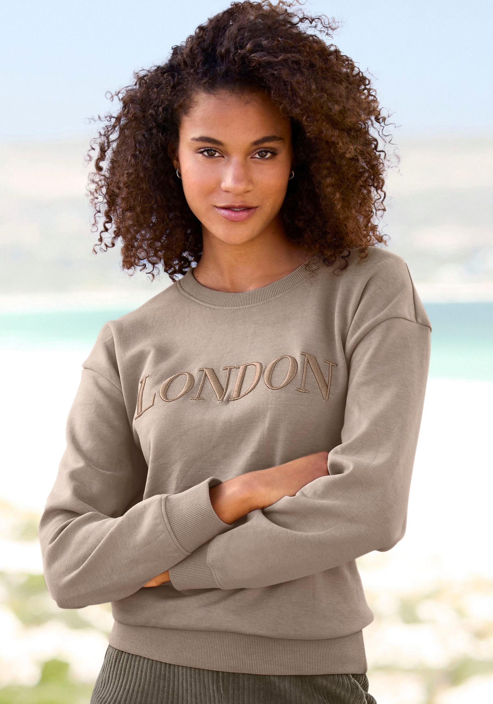 Vivance Sweatshirt en borduursel