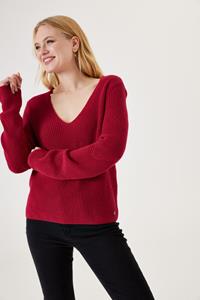 Garcia V-Ausschnitt-Pullover