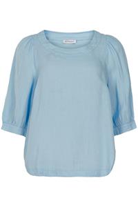 IN FRONT LINO BLOUSE 15040 505 (Light Blue 505)