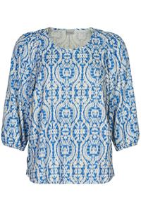IN FRONT GEORGIE BLOUSE 14961 501 (Blue 501)