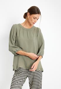 IN FRONT PAULINA BLOUSE 15313 615 (Green 615)