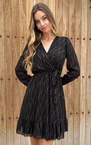 Jurkjes Elegant Dress Ellie Gold