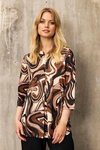 IN FRONT MARACOL BLOUSE 15922 801 (Brown 801)