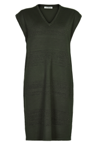 IN FRONT CAMILLIE KNIT DRESS 14727 681 (Army 681)