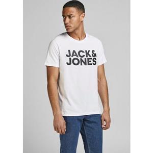 Jack & Jones T-shirt CORP LOGO TEE met logoprint