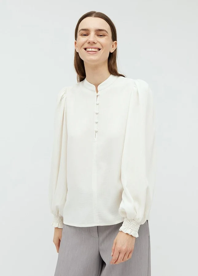 mbyM Witte blouse edeline -