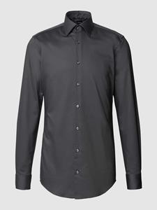 Boss Slim fit zakelijk overhemd met extra lange mouwen, model 'Hank'