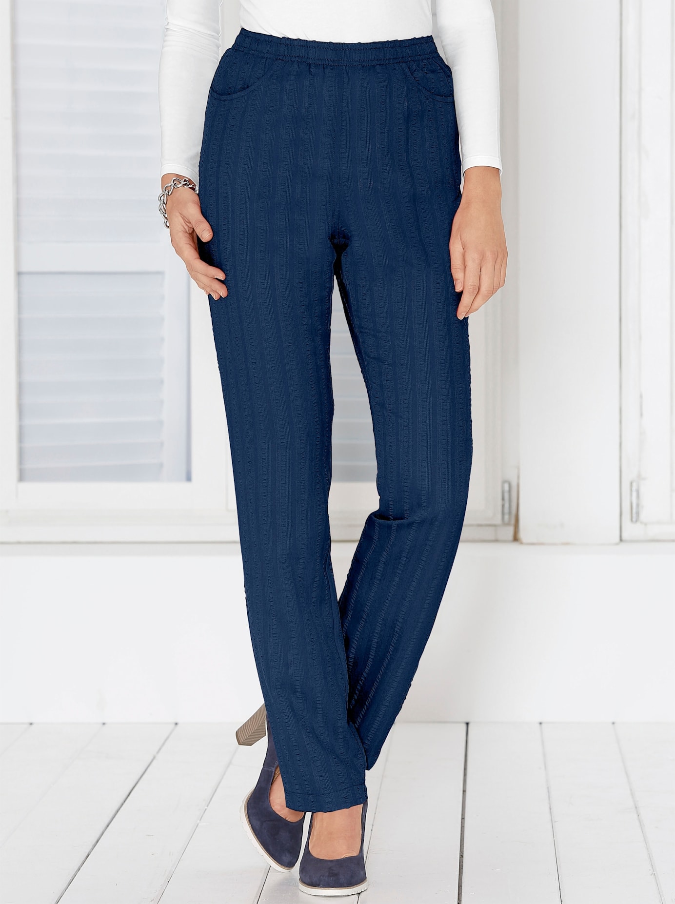 Classic Basics Broek met elastische band