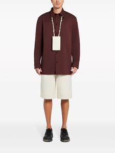 Jil Sander pointed-collar button-up shirt - Rood