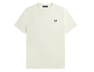 Fred Perry Ringer T-Shirt, White