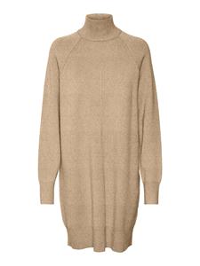 Vero Moda Strickkleid VMGOLD LINK LS SHORT HIGHNECK DRESS