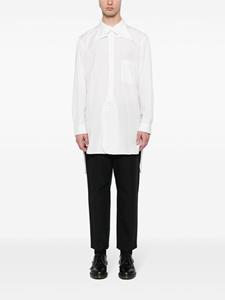 Yohji Yamamoto Gelaagd overhemd - Wit