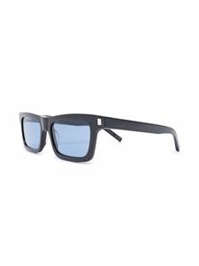 Saint Laurent Eyewear Zonnebril met vierkant montuur - Zwart
