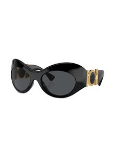 Versace Eyewear Zonnebril met cat-eye montuur - Zwart